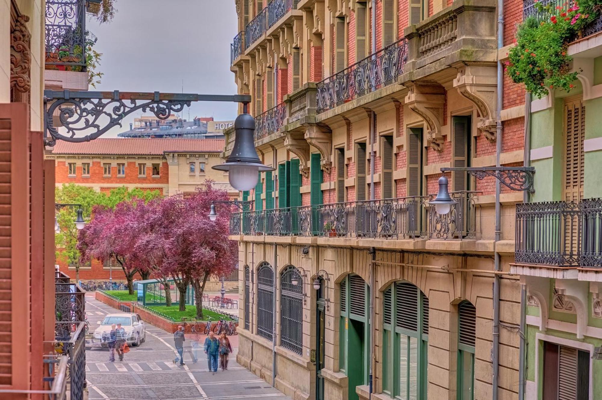 Centro Historico Exterior, Calle Nueva Dos Balcones Pamplona Exteriör bild